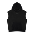 Mesh Sleeveless Hoodie